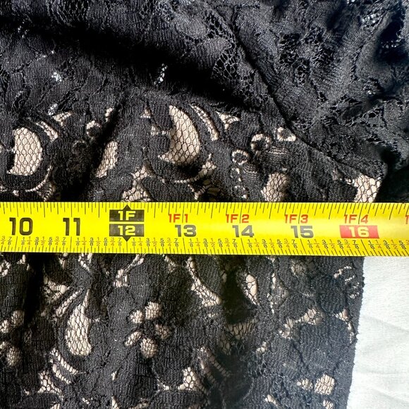 Nue By Shani Black & Nude Lace Cocktail Dress w/ Built-in Shapewear Size 4 NWT - Picture 10 of 12